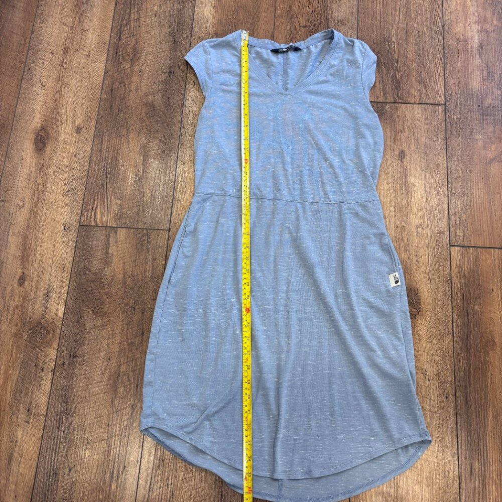 The North Face Blue Cotton Blend T-Shirt Dress Womens Size S/P Style NF0A2WLZ4AZ - Picture 10 of 10